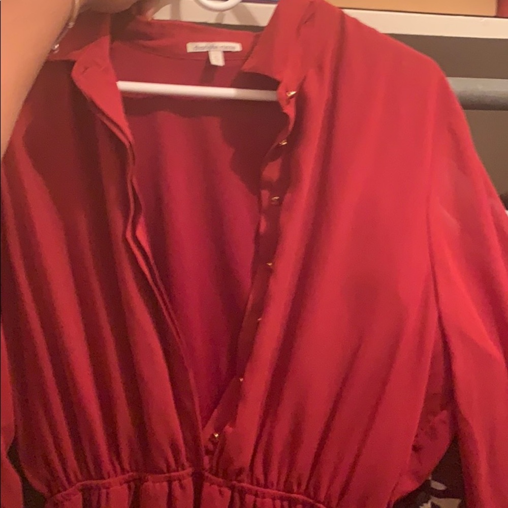Red dress